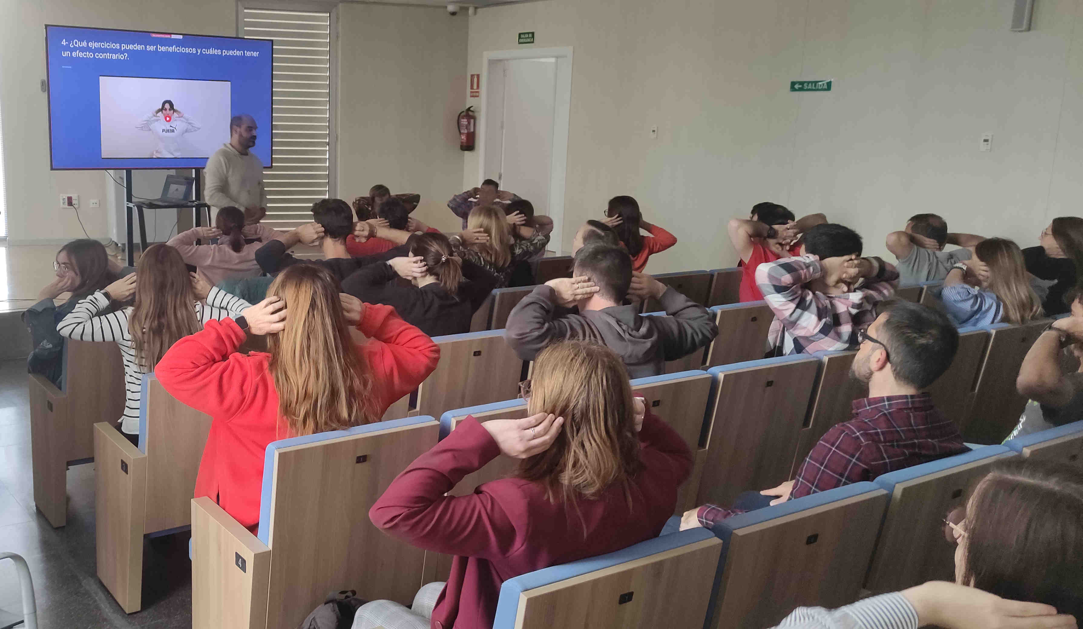 Grup de gimnàstica terapèutica de Vèrtebres