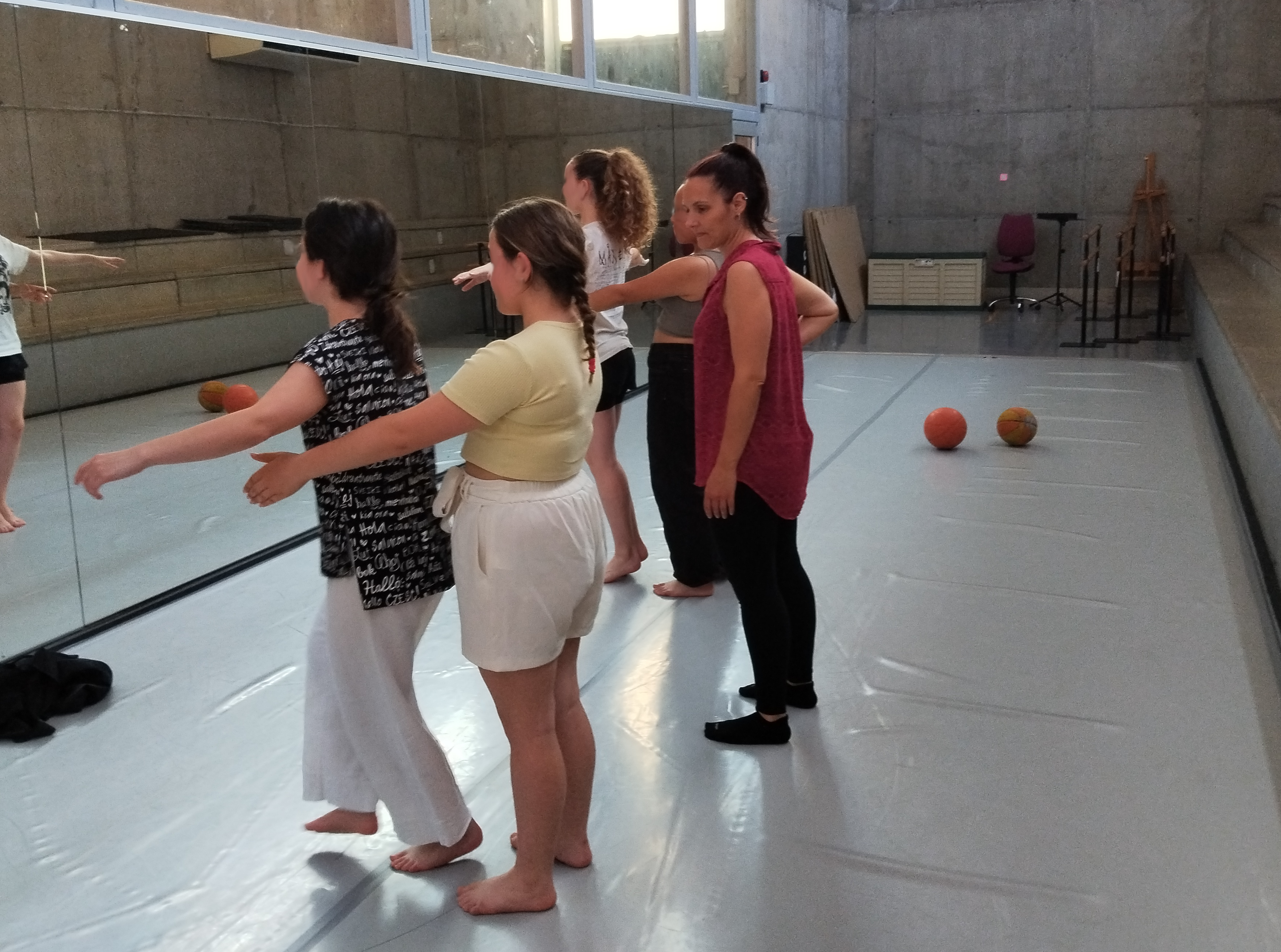 Taller al Conservatori de Dansa de Castelló