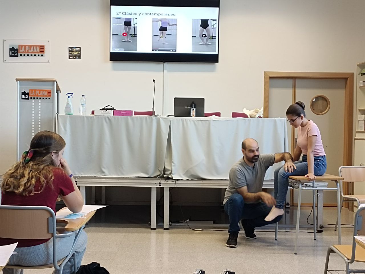 Taller al Conservatori de Dansa de Castelló