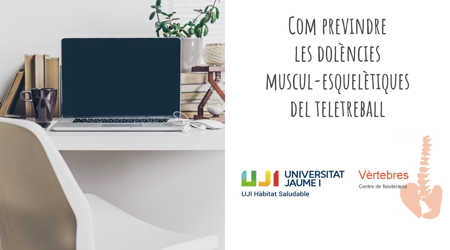 Taller «Com previndre les dolències del teletreball»