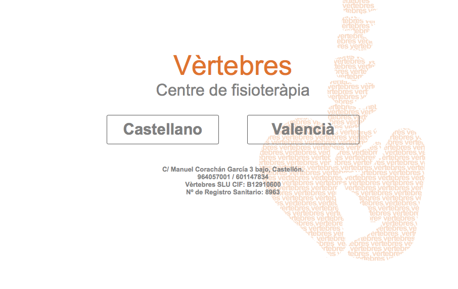 Creació de la pàgina web www.vertebres.es